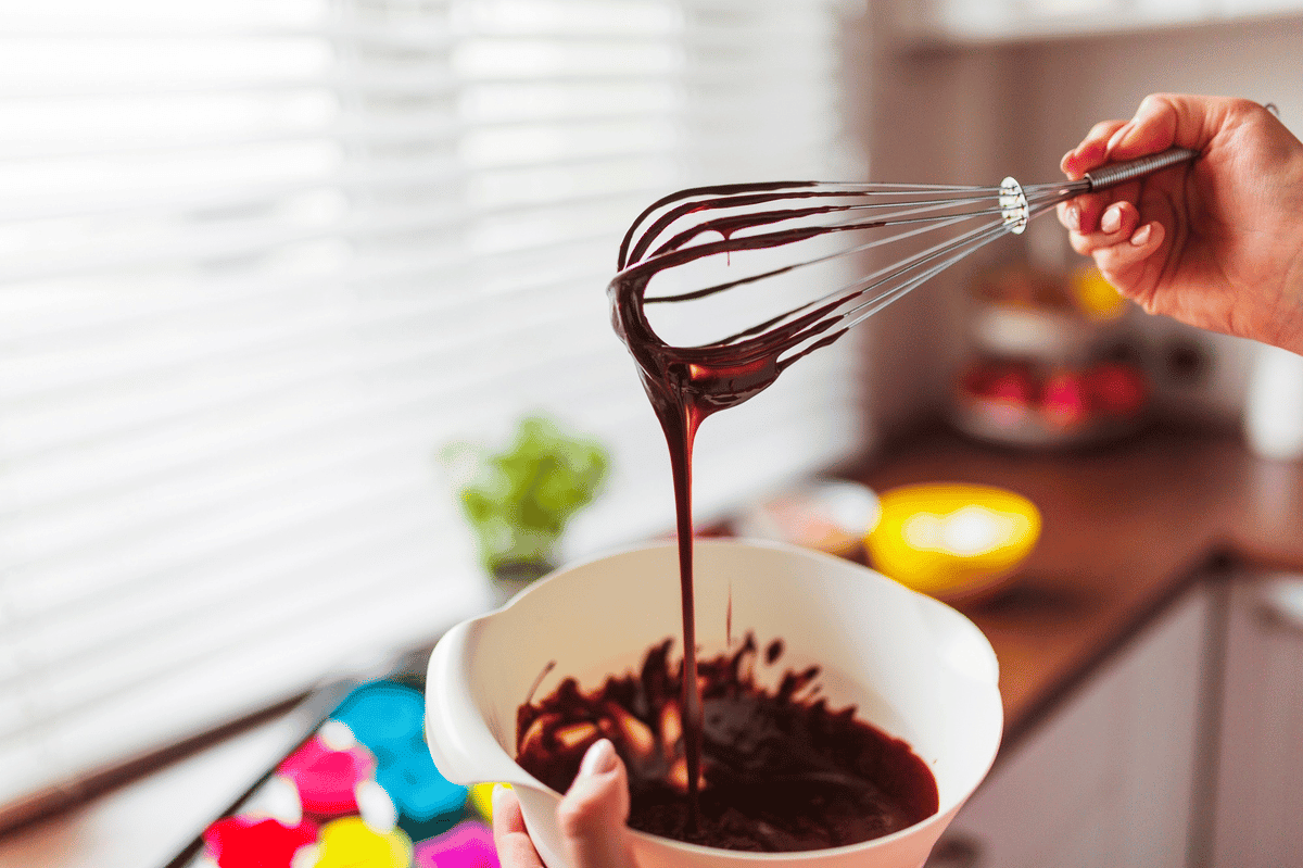 Cobertura de chocolate sem leite condensado