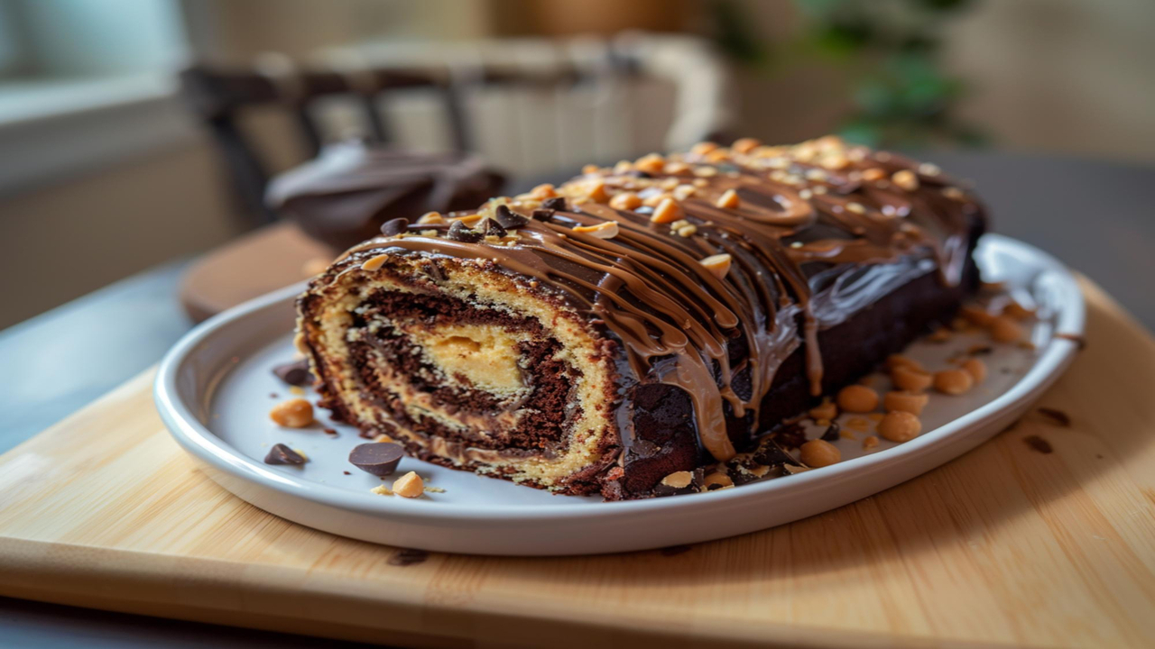 Rocambole de Chocolate com Nozes uma receita especial e deliciosa