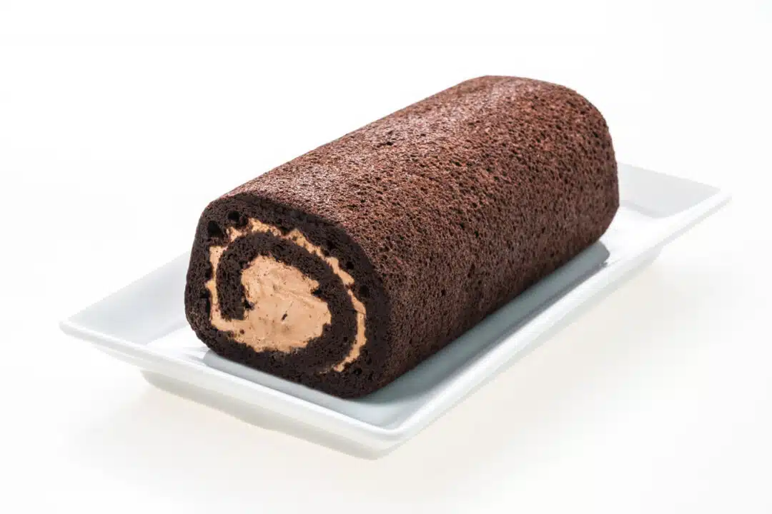 receita de Rocambole de Chocolate