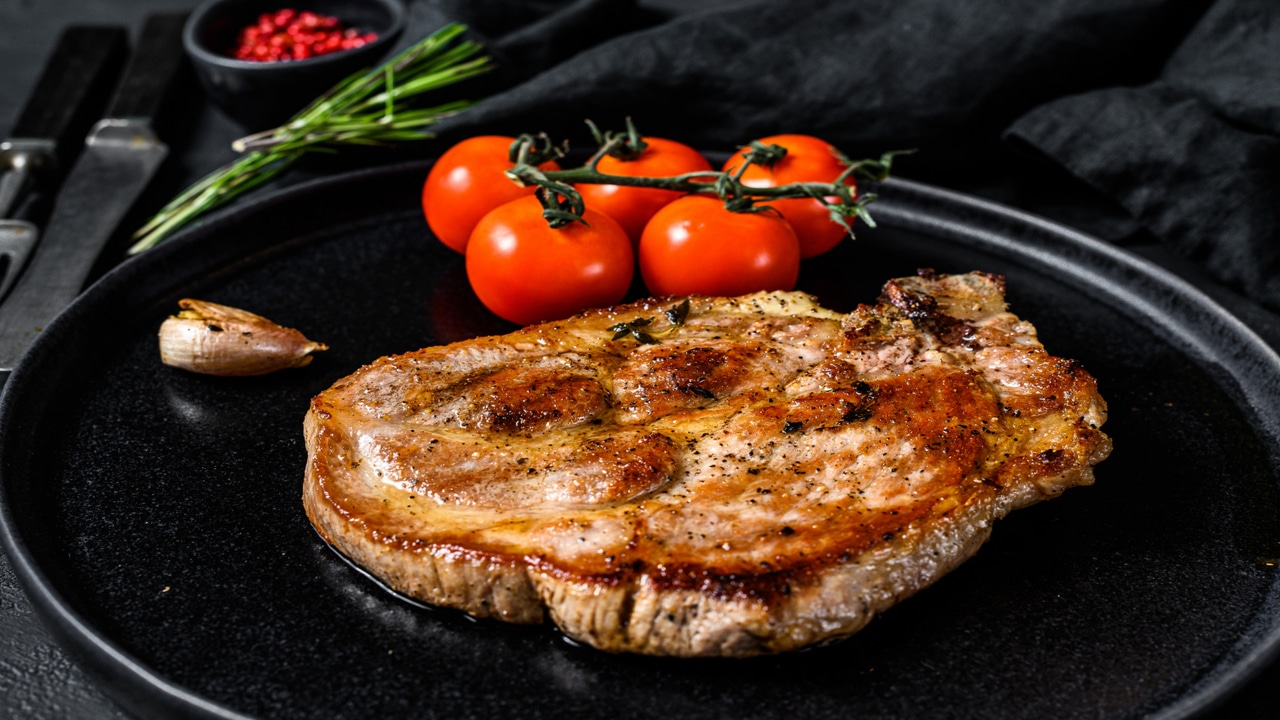 Bisteca de Porco ao Forno