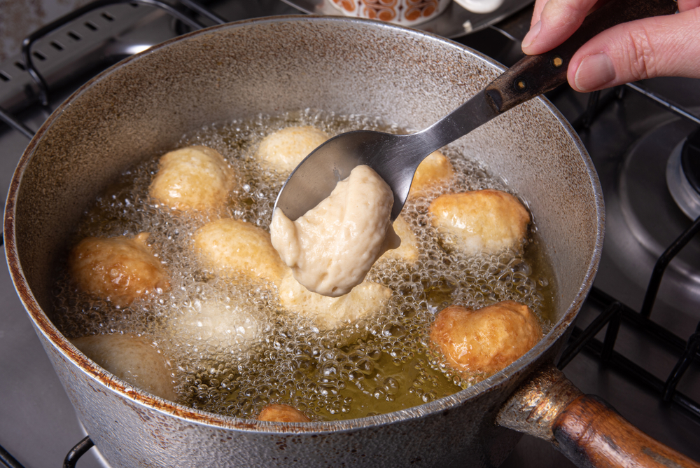 Bolinho de Chuva Salgado Sequinho