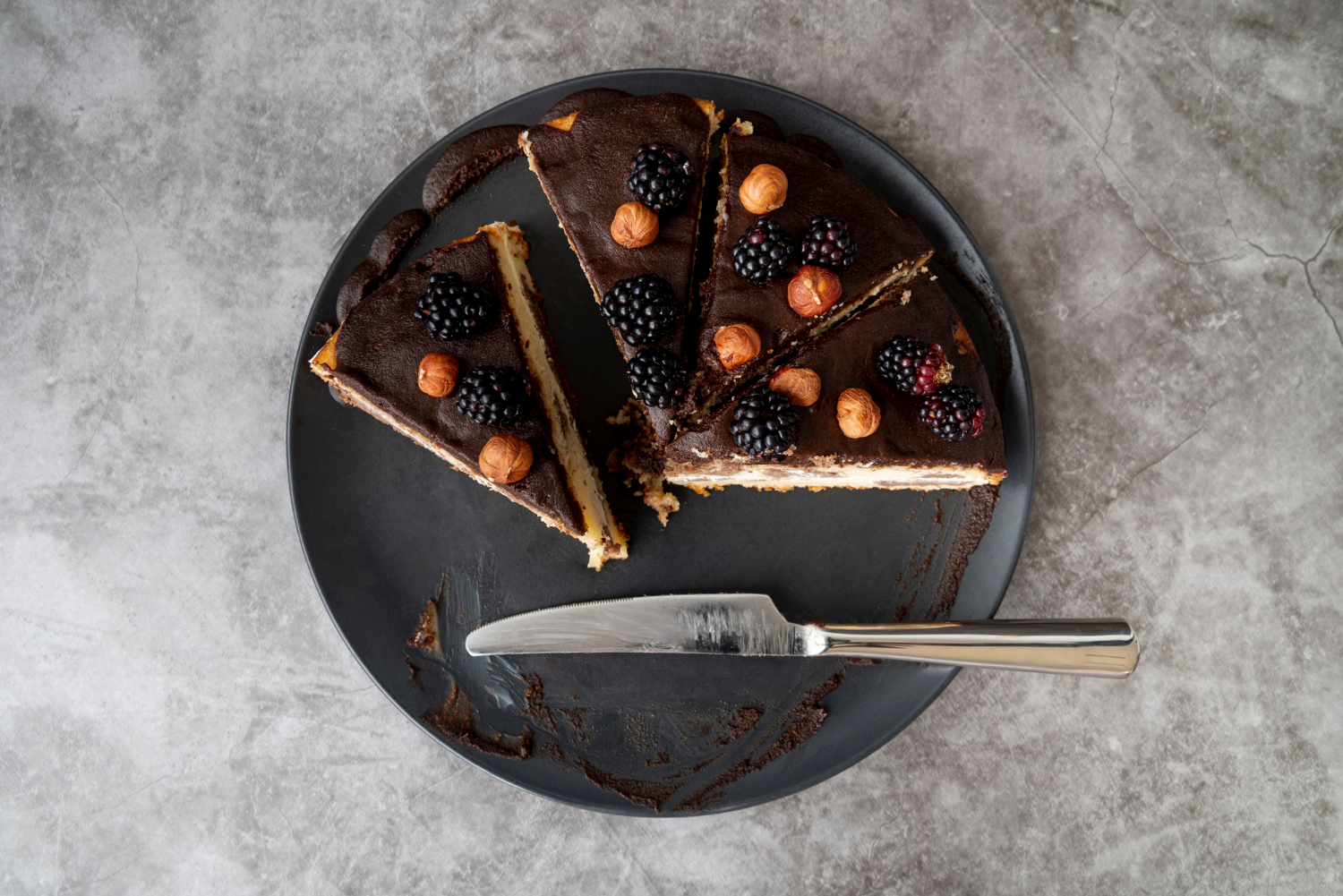 Torta de Chocolate para Aniversário