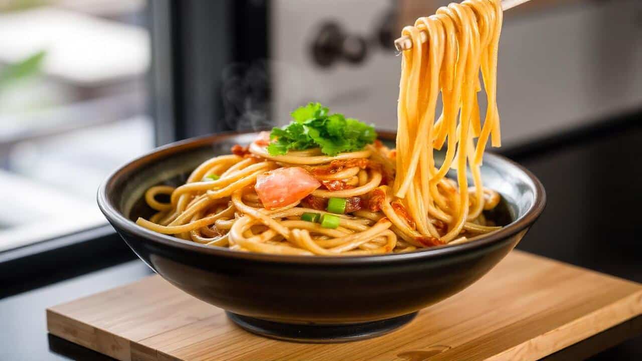 Yakisoba Tradicional com Legumes e Carnes e Receita Completa