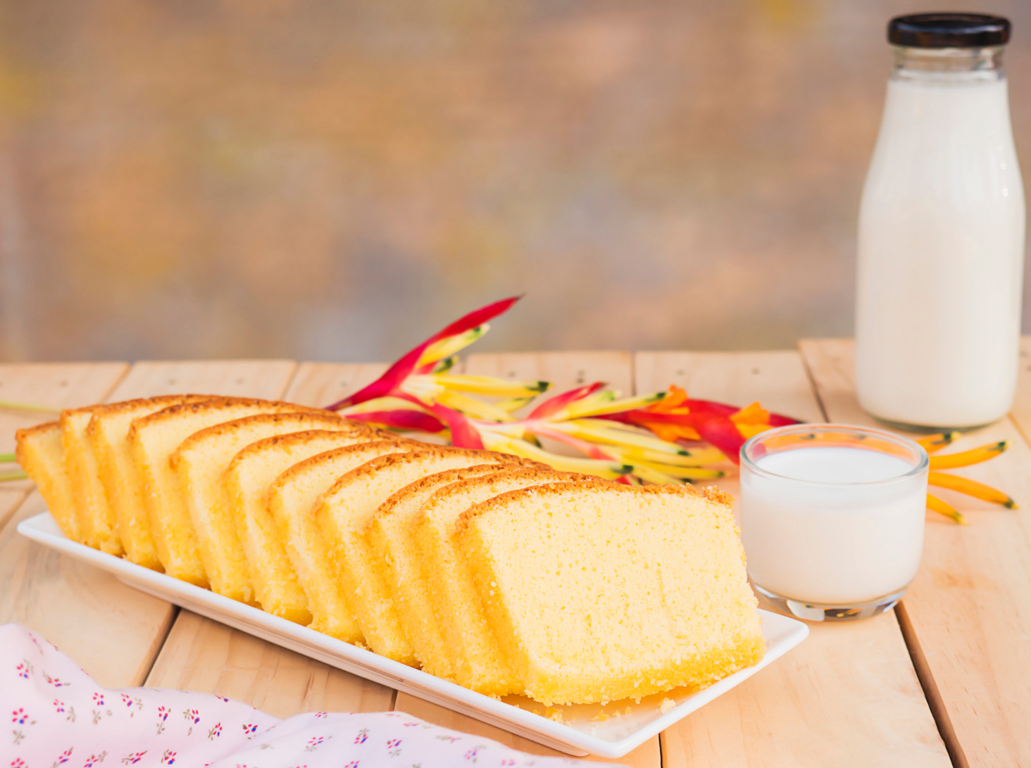 Receita Caseira de Bolo de Milho com Flocão Fácil