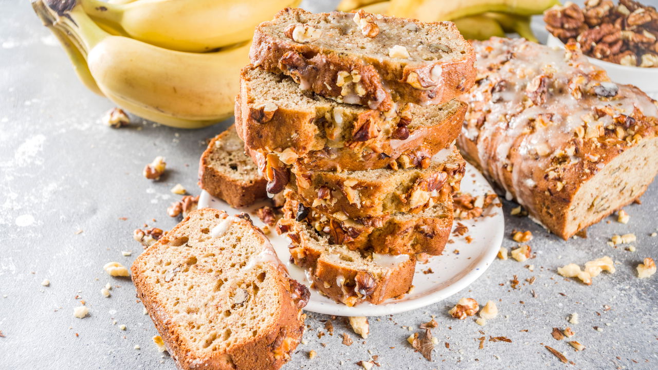 Receita de Bolo de Banana com Aveia com Apenas 3 Ingredientes