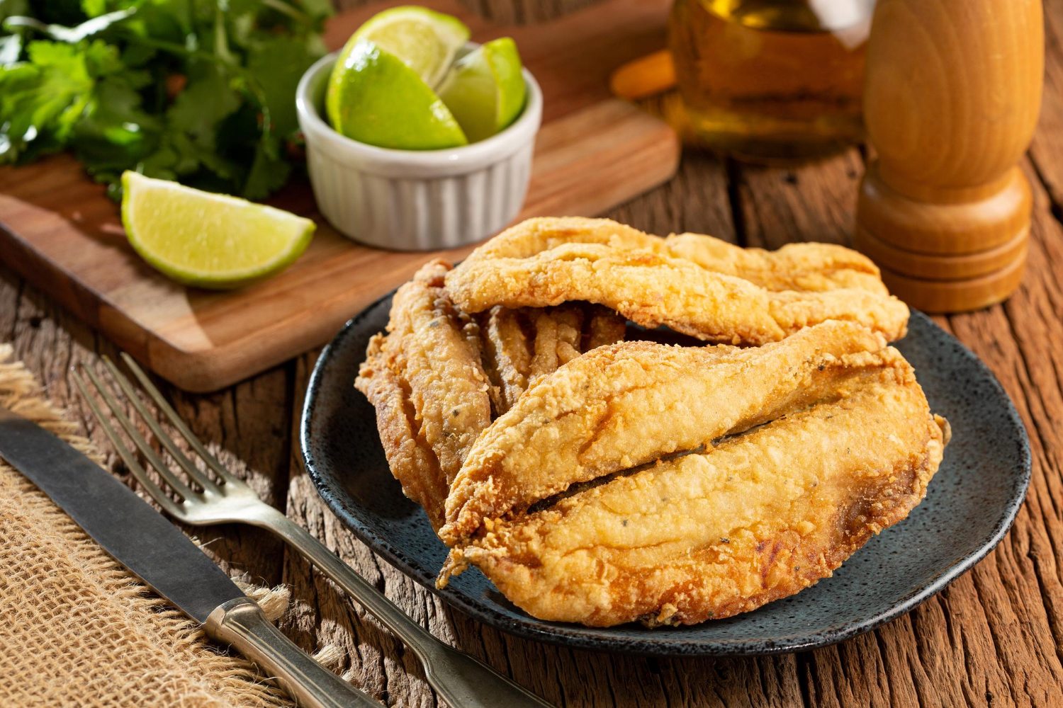 Peixe Crocante na Airfryer com Poucos Ingredientes