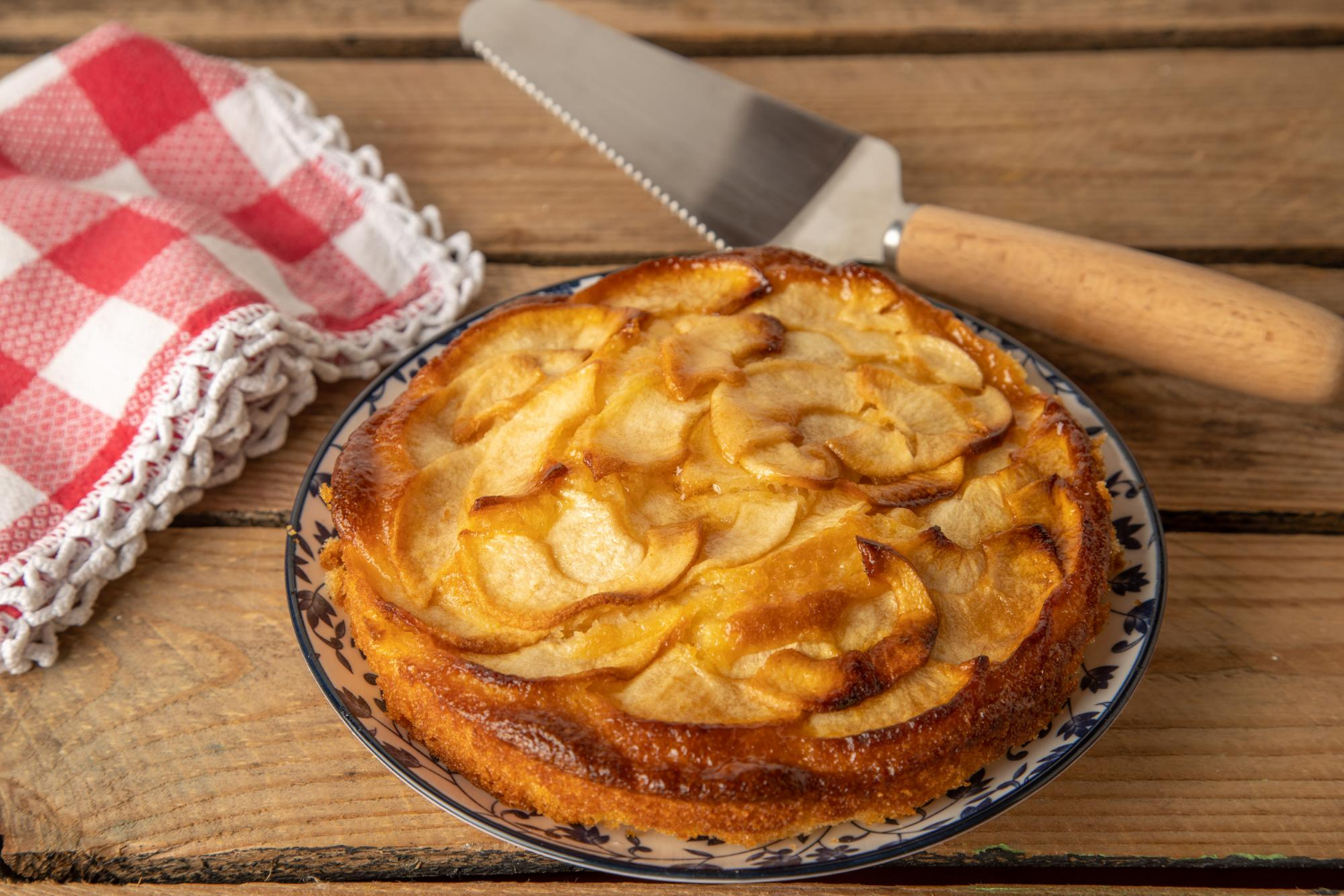 Bolo de Maçã Saudável com Ingredientes Naturais