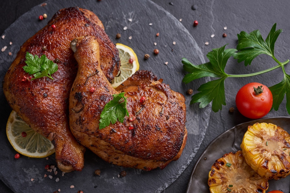 Sobrecoxas de Frango Assadas