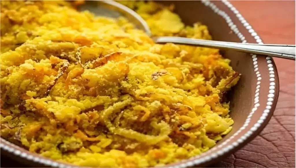 Farofa de cenoura amanteigada saborosa e leve