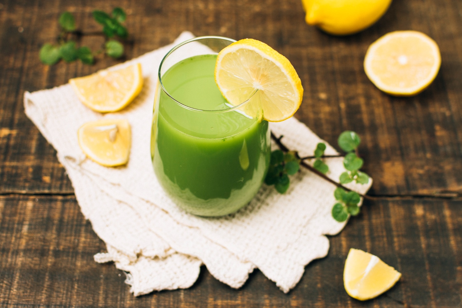 Suco de Laranja com Couve