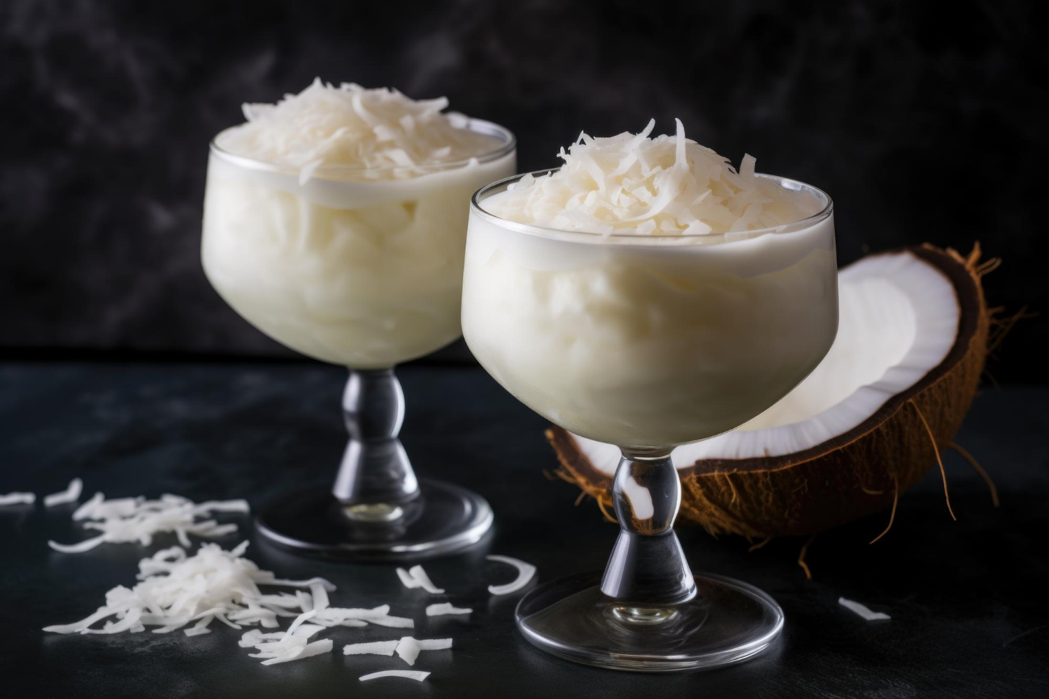 Receita de Mousse de Coco Sem Gelatina com Coco Ralado