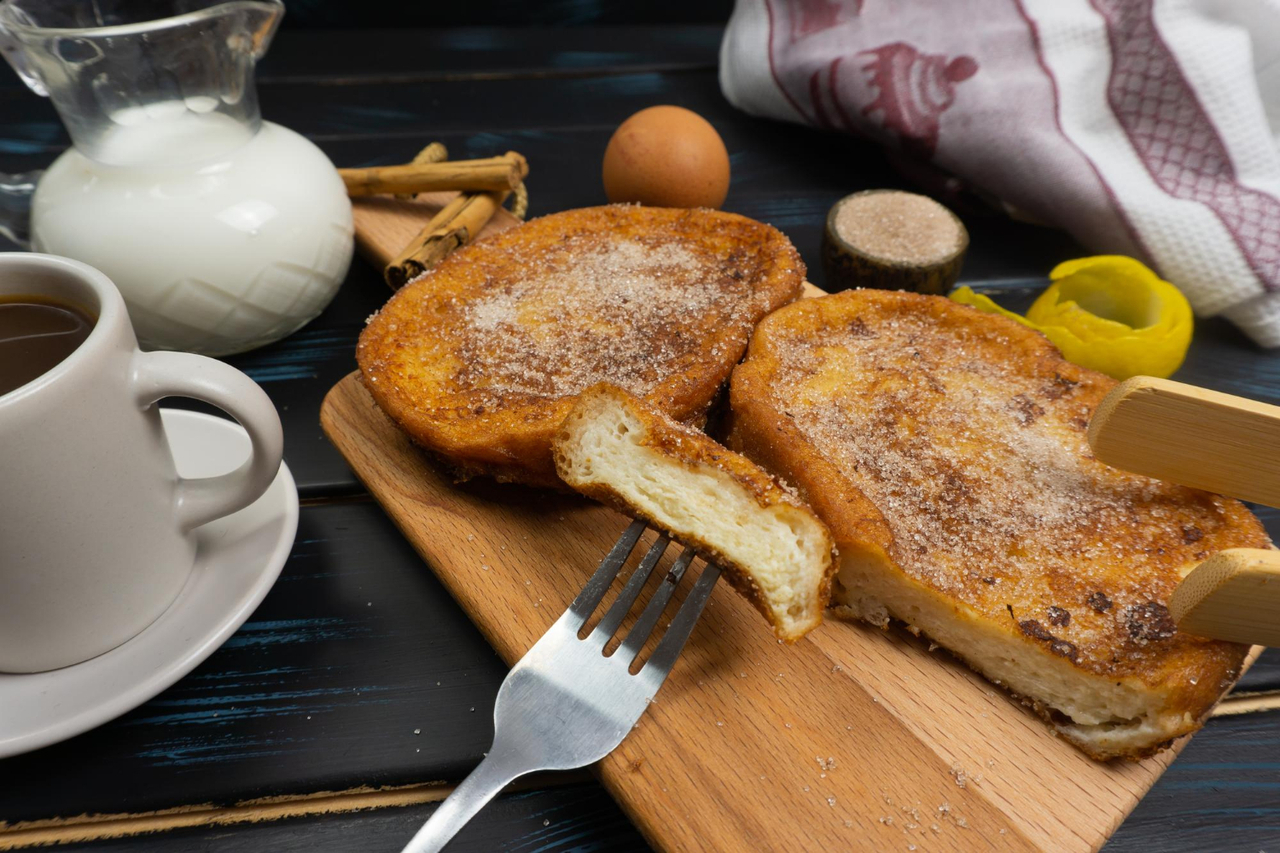 A Melhor Receita de Rabanada Dourada e Cremosa!