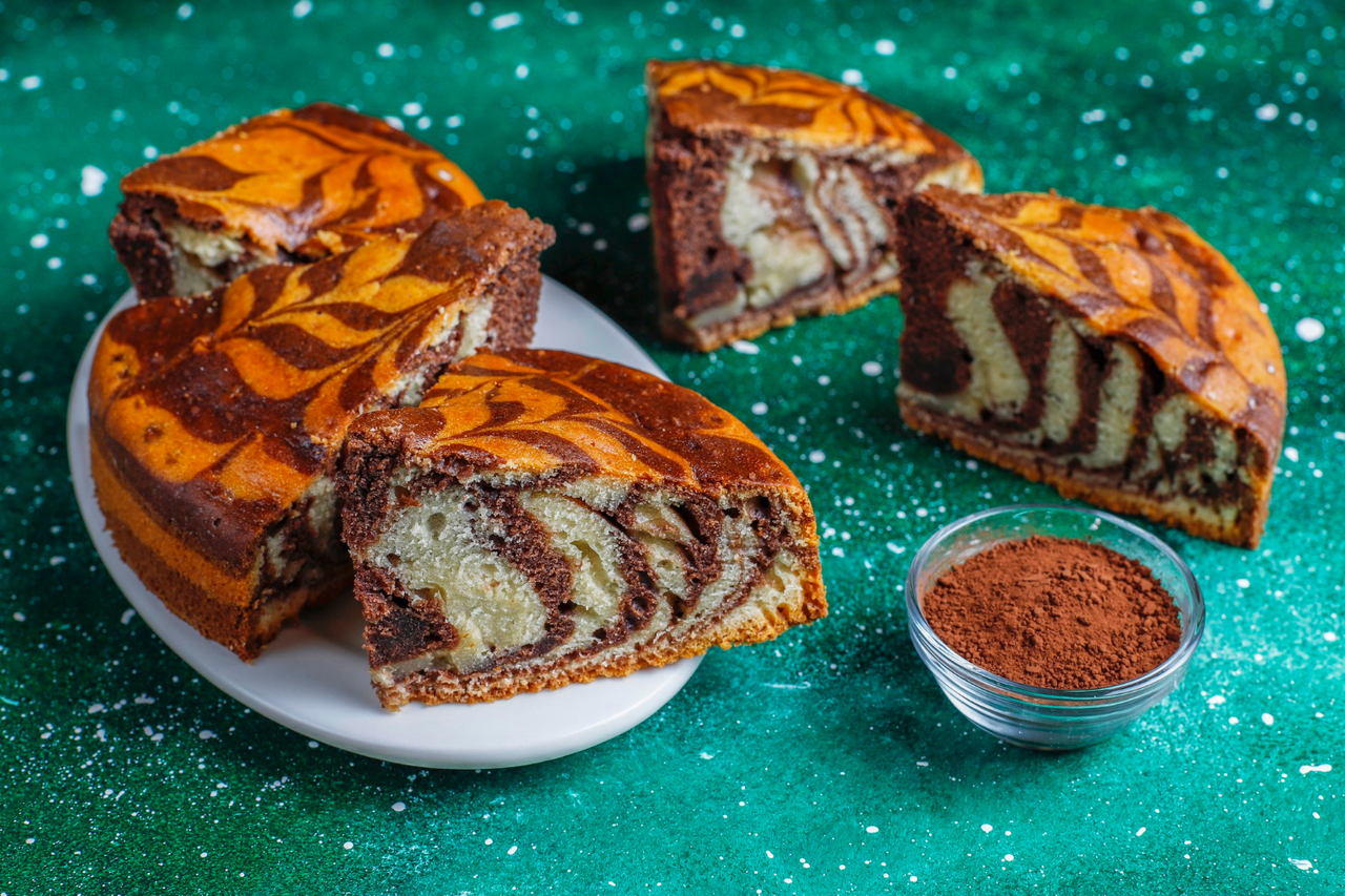 Receita de Bolo Mármore que Derrete na Boca!