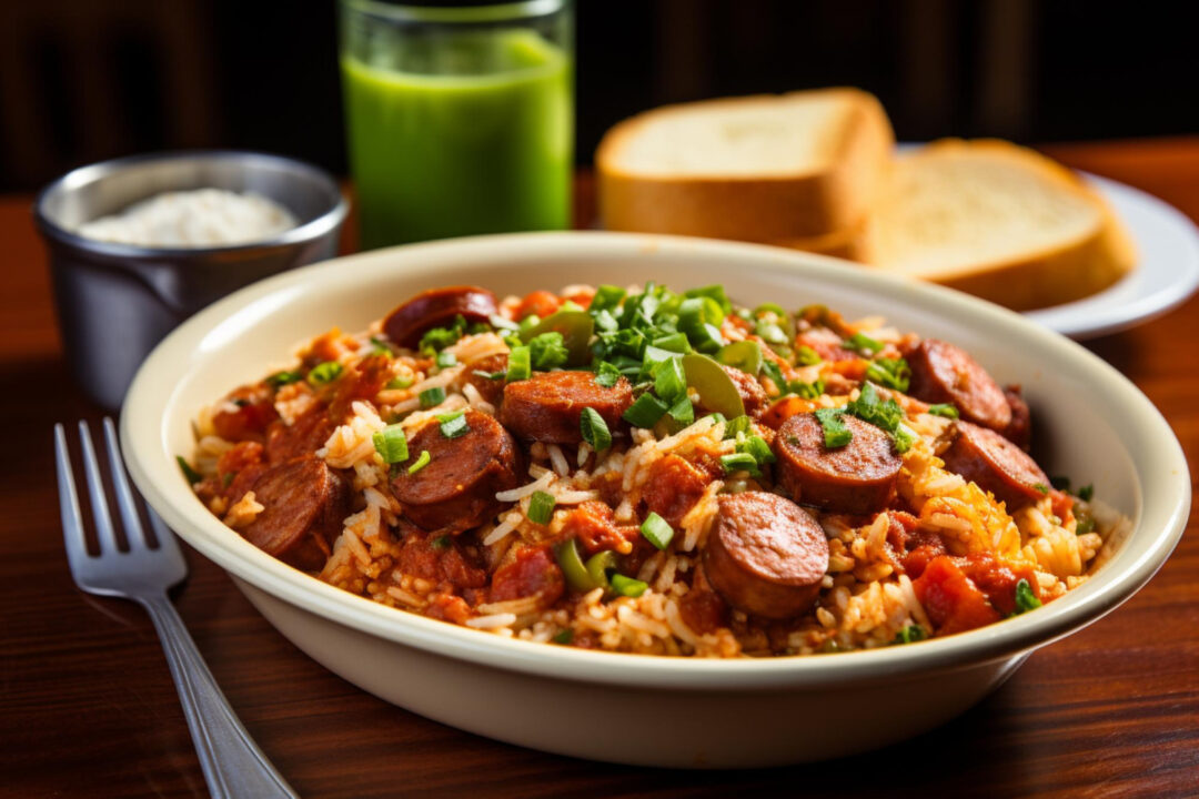 Arroz com Linguiça Simples e Saboroso em 35 Minutos!