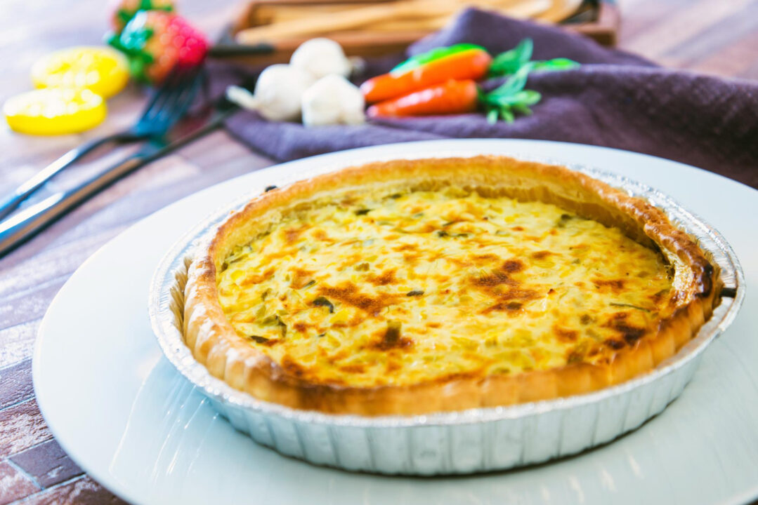 Receita Clássica de Quiche de Frango Francesa!