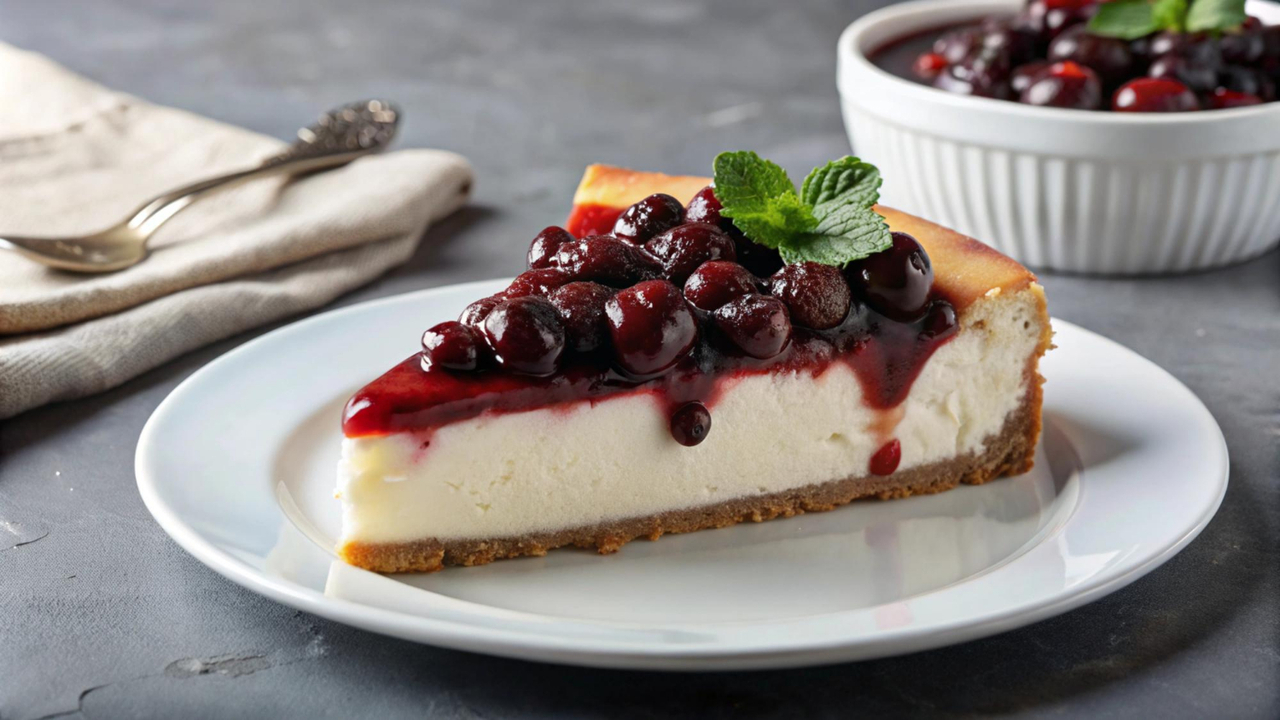 Receita de Cheesecake com Cream Cheese e Baunilha!