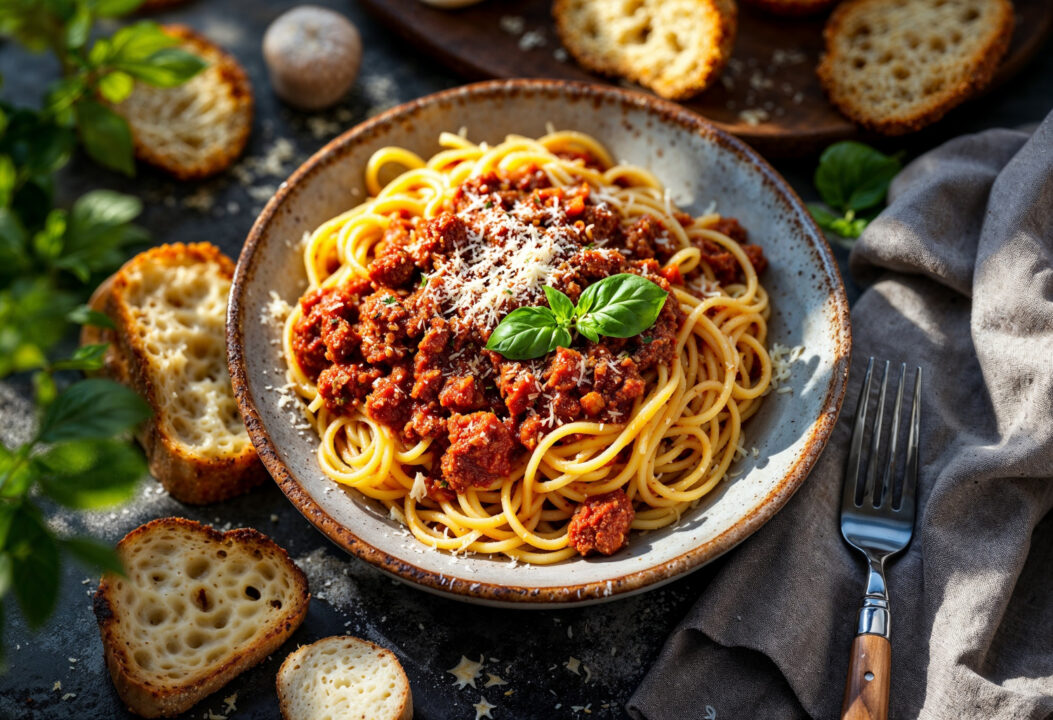 Receita de Macarrão à Bolonhesa com Toque Caseiro Incrível!