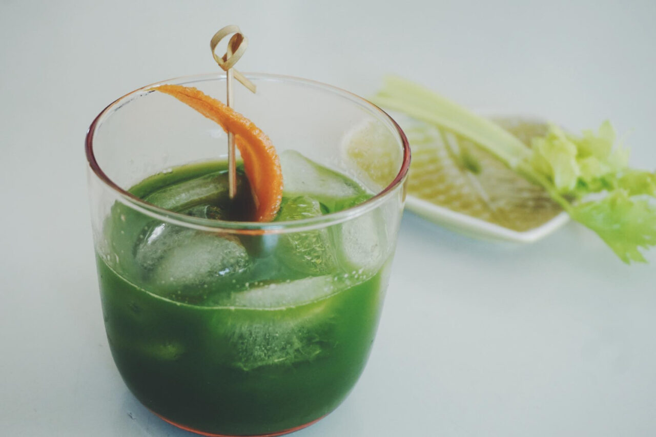 Couve com Suco de Laranja uma Bebida Refrescante Energética e Muito Nutritiva