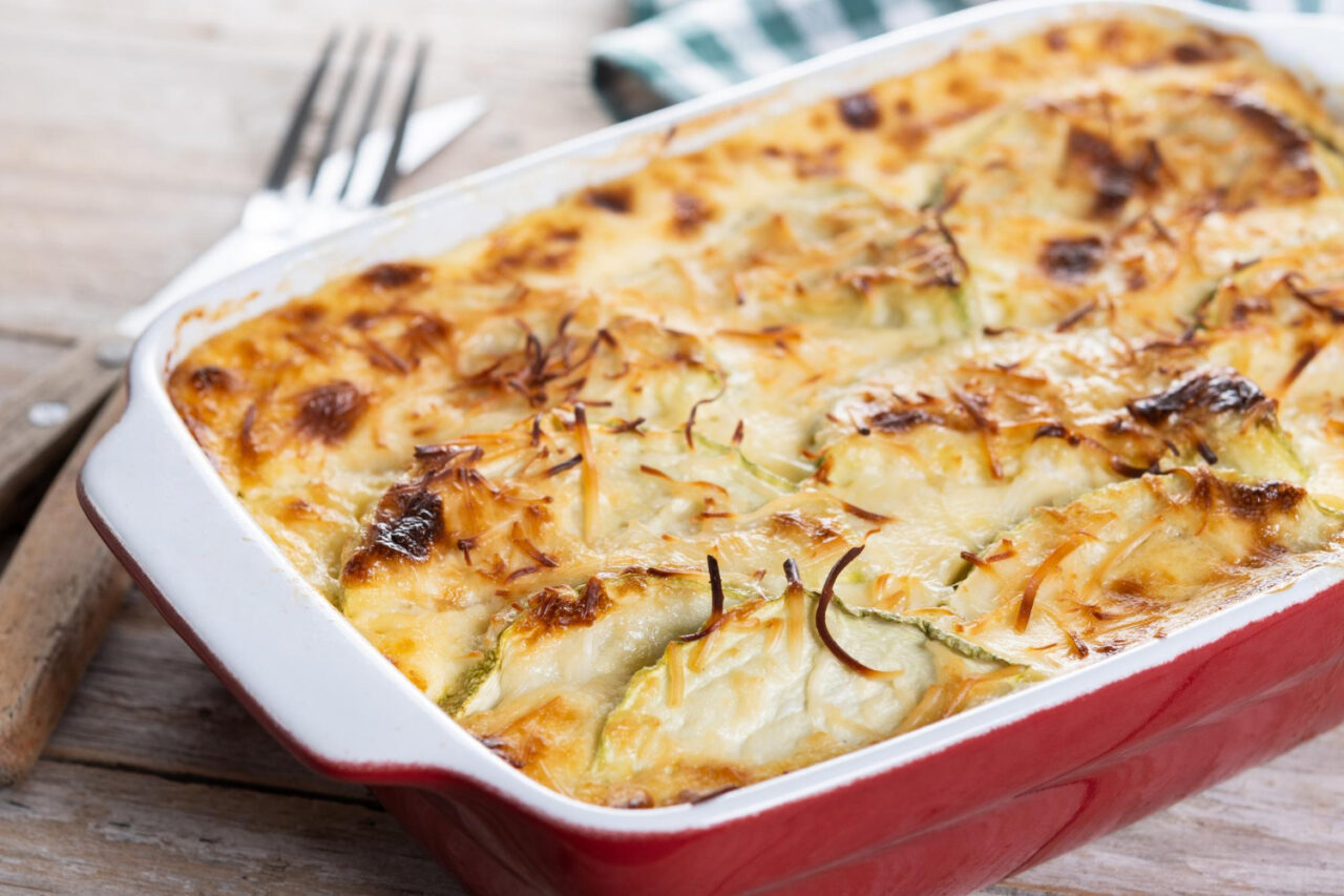 Lasanha de Abobrinha leve saudável e perfeita para variar o cardápio