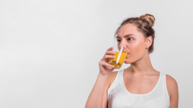 Suco de caju natural refrescante saudável e cheio de sabor