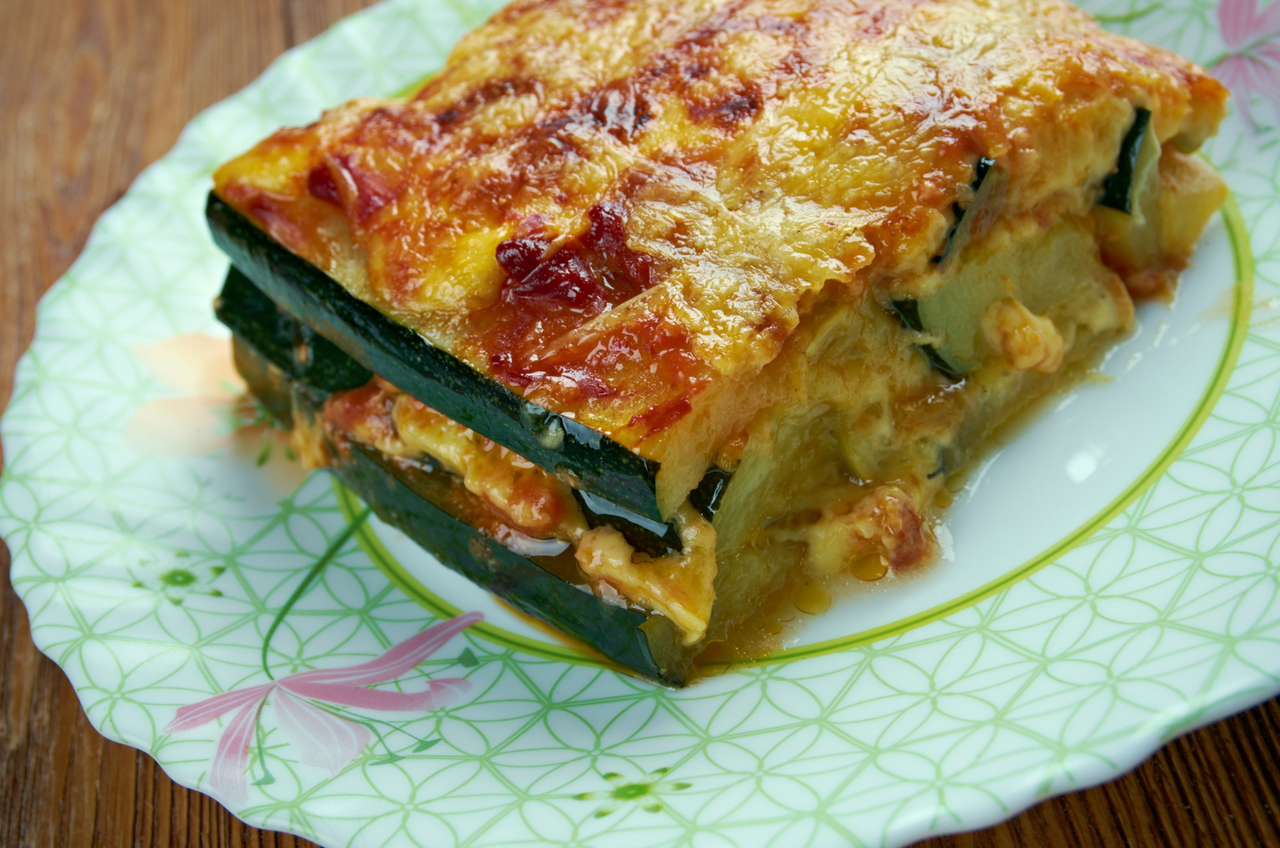 Lasanha de abobrinha que lembra comida de vó e conforta o coração