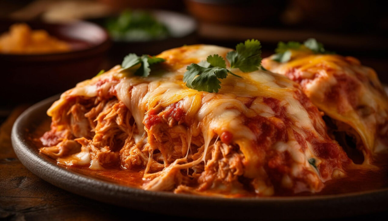 Frango a parmegiana suculento com queijo gratinado igual ao de restaurante