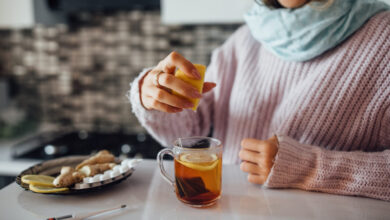 Chá para Tosse Seca com Mel e Gengibre Igual ao que a Vó Preparava nas Noites de Inverno