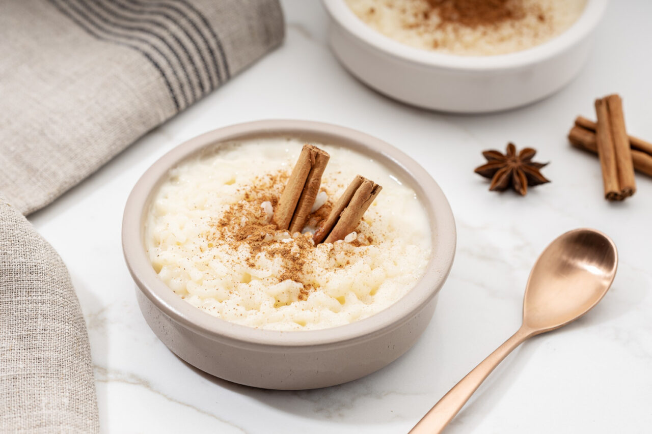 Arroz doce tradicional da vovó com aquele sabor de carinho em cada colherada