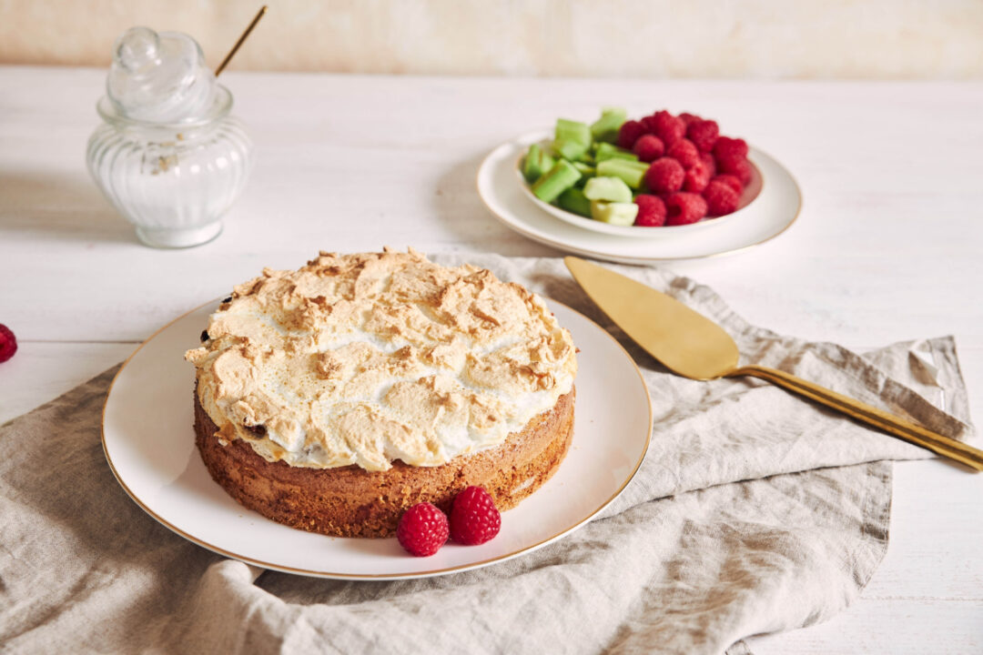 Bolo de baunilha da vovó com sabor clássico e massa fofinha