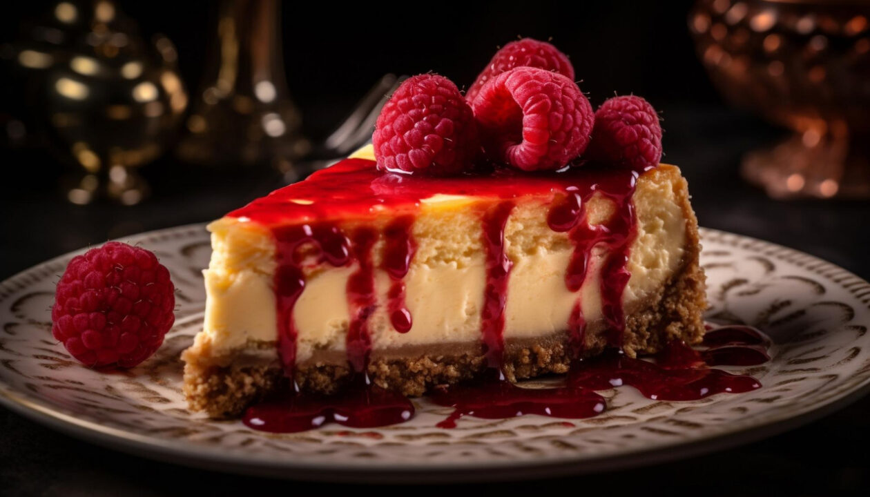 Cheesecake cremoso com base crocante e sabor que abraça a memória