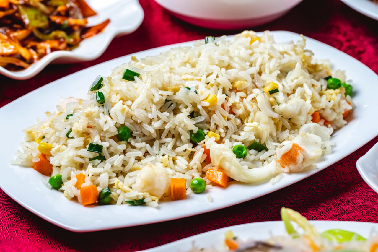 Arroz temperado igual da casa da vó que a gente ama