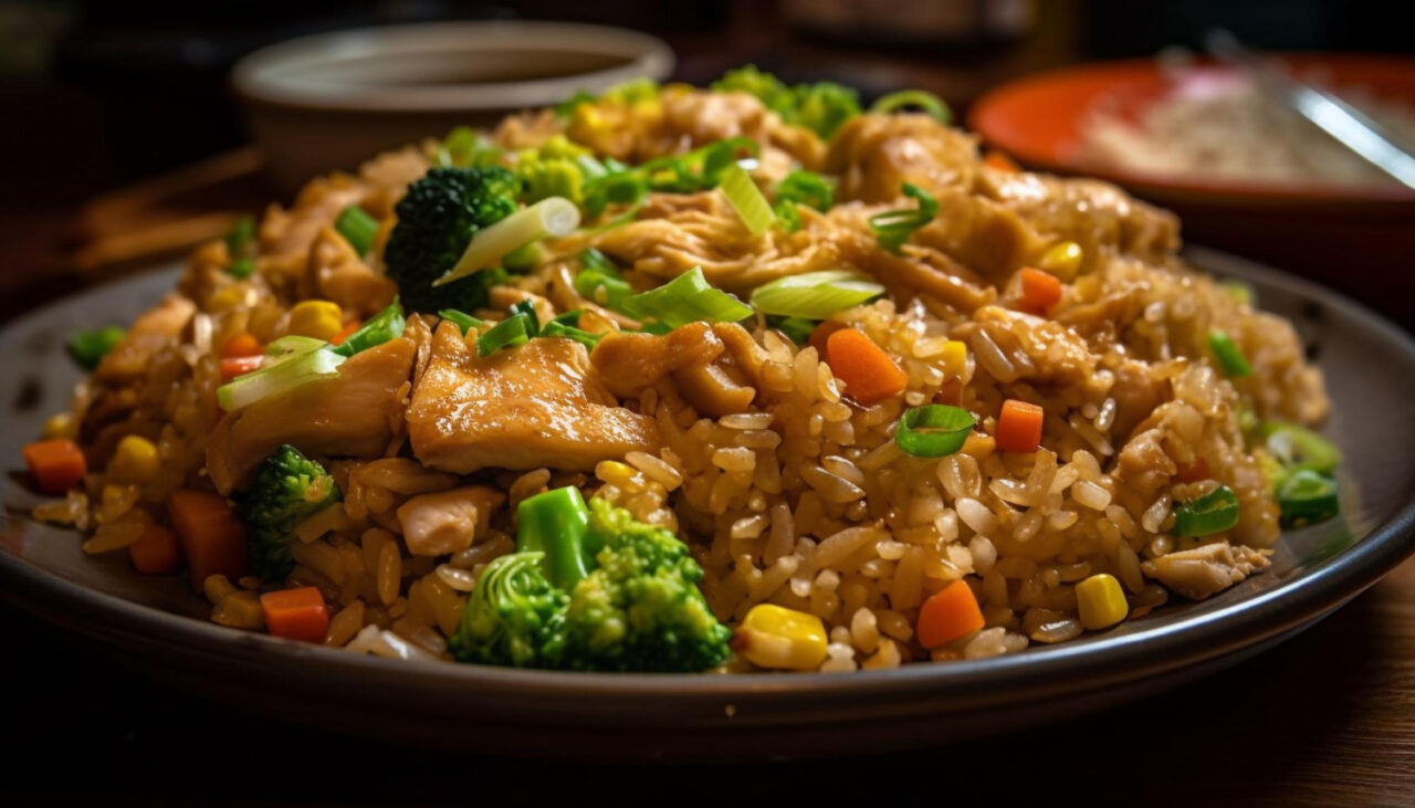 Arroz de forno com frango igual aquele de domingo na casa da mãe
