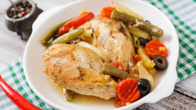 Frango com Quiabo Suculento e Bem Temperado Igual ao de Fogão a Lenha