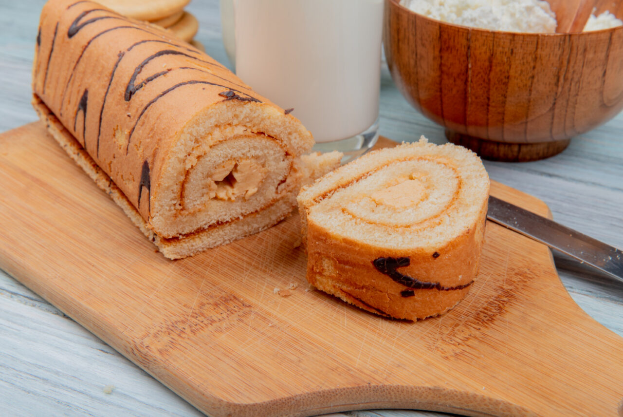 Rocambole de Doce de Leite Fofinho Cremoso e Muito Saboroso Perfeito Para Qualquer Ocasião