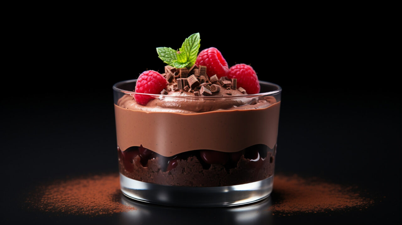 Mousseline de Chocolate Cremosa Leve e Muito Saborosa Perfeita Para Qualquer Ocasião