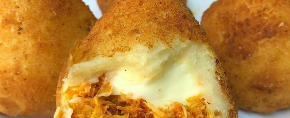Coxinha Cremosa de dar água na boca bora aprender fazer isso