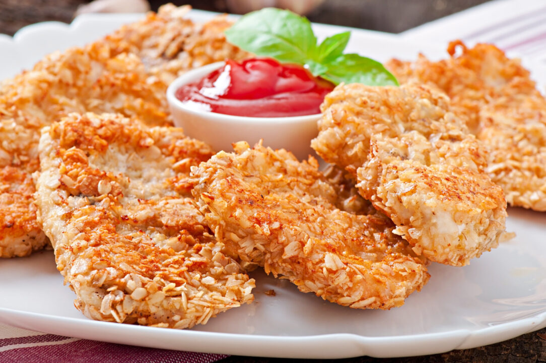 Frango à Milanesa Crocante Suculento e Muito Saboroso