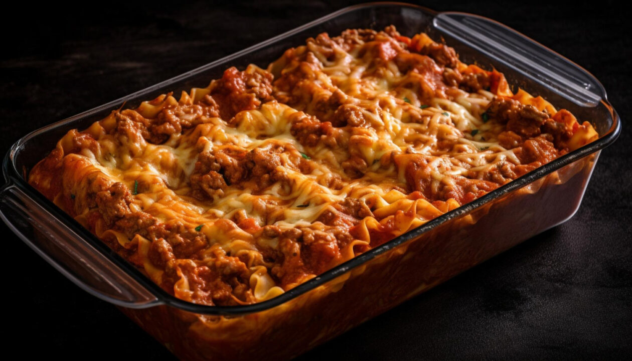 Lasanha de Carne Moída com Sabor de Domingo em Família