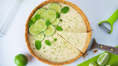 Torta de Limão com Base Crocante e Recheio Cremoso Igual àquela das Festas de Família