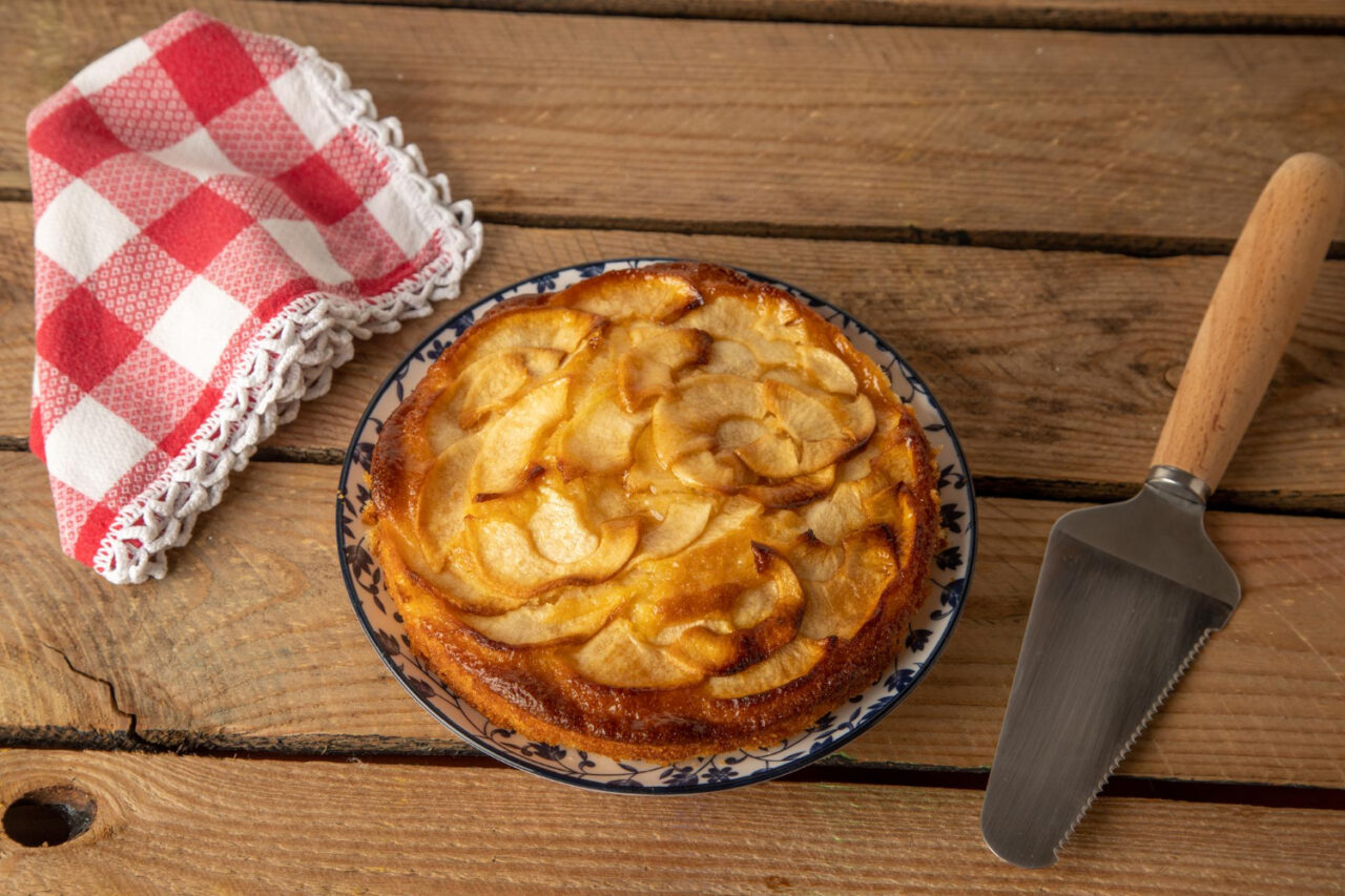Bolo de Maçã com Canela Sabor e Aroma que Remetem à Infância
