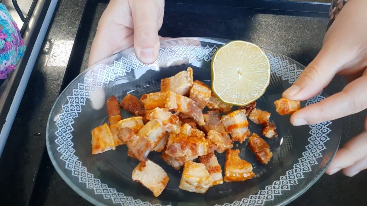 Torresmo na Airfryer Crocante e Sequinho Sem Sujeira na Cozinha