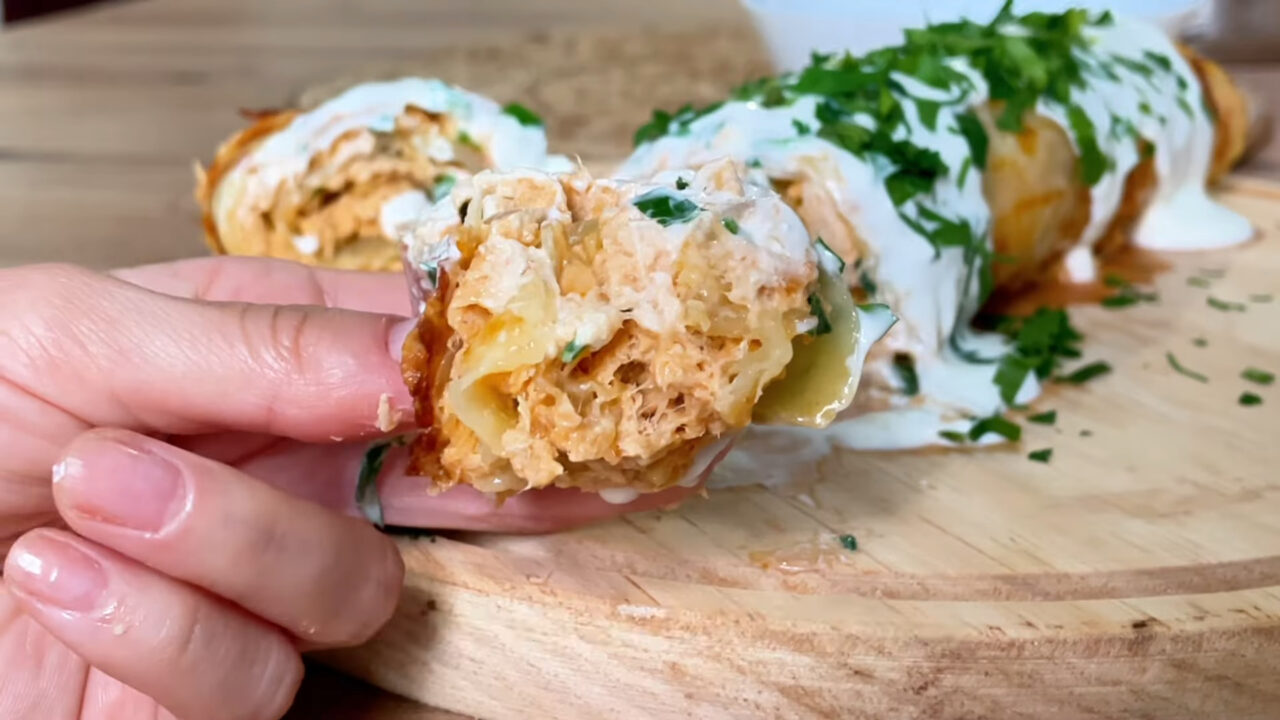 Rocambole de Frango Desfiado sem Massa Receita Conforto que Transforma Almoço em Lembrança