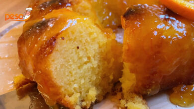 Bolo de Fubá com Laranja Úmido e Macio que Perfuma a Casa Inteira