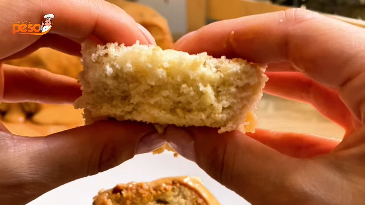 Pão de Ló Sem Glúten e Sem Lactose fofinho, leve e perfeito para qualquer ocasião