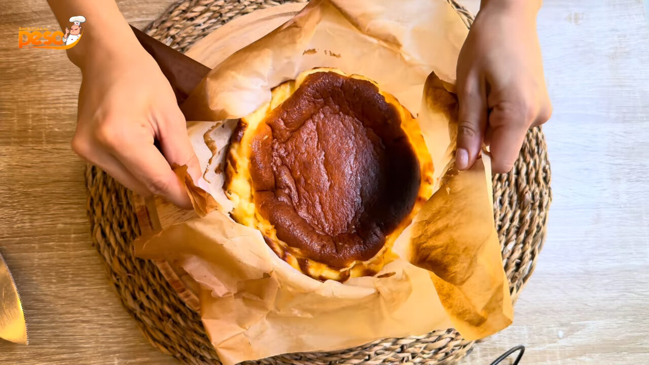 Cheesecake Basco Cremoso e Dourado Receita de Afeto para Surpreender com Simplicidade