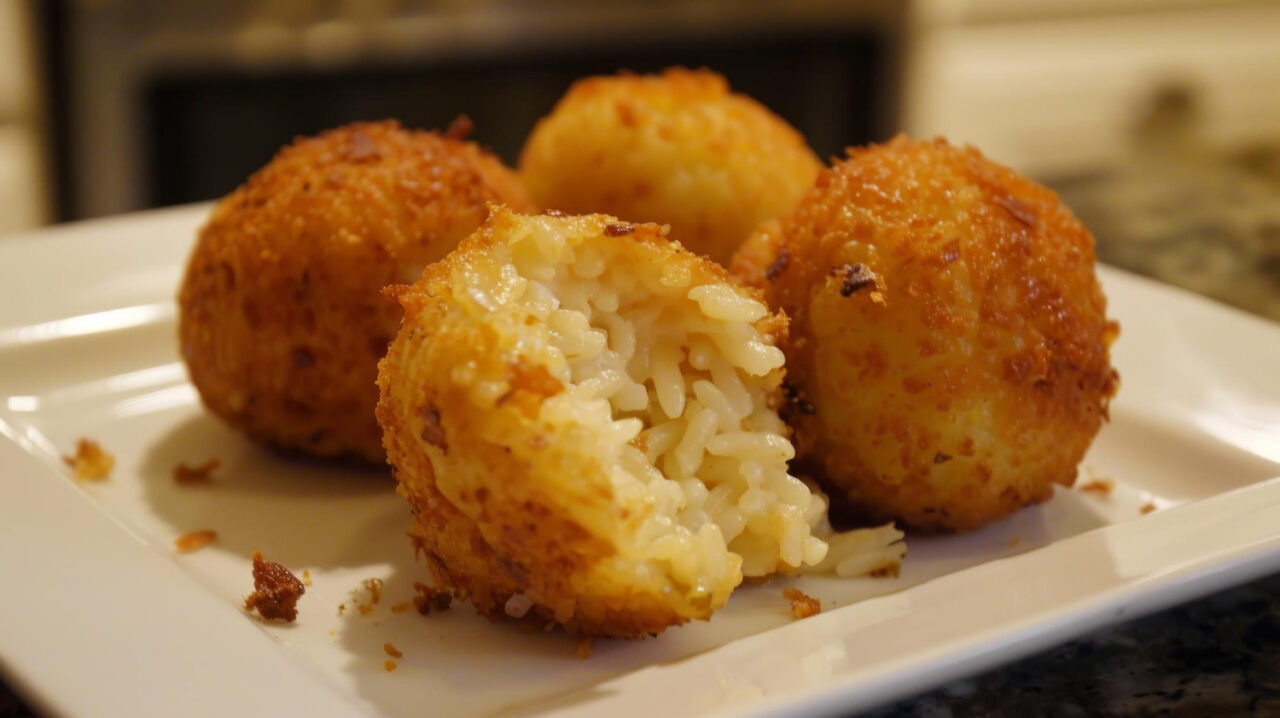 Bolinho de Arroz Crocante que Reaproveita Memórias e Sobra de Arroz