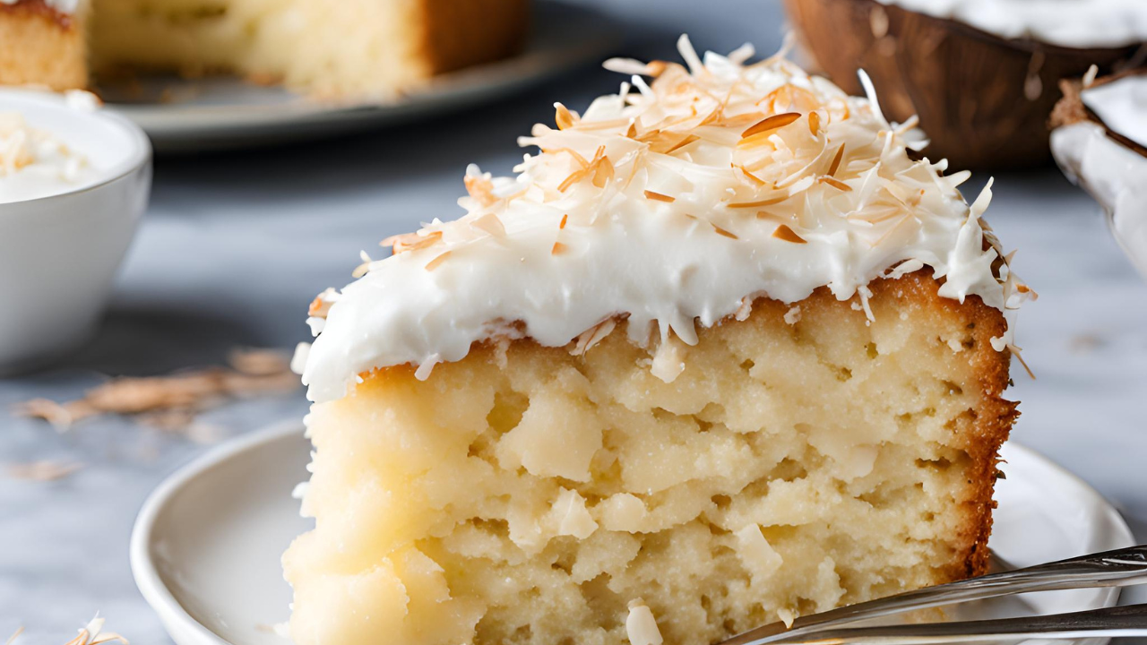 Bolo de Coco - Freepik