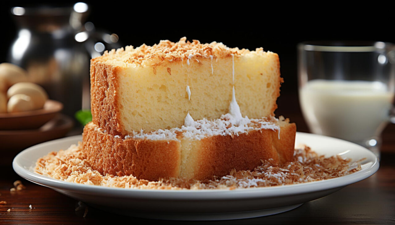 Bolo de Maizena de Liquidificador Fofinho e Fácil Para o Café da Tarde