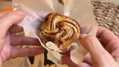 Pãozinho Trançado com Creme de Queijo, Doce de Leite e Canela Receita Fácil e Deliciosa