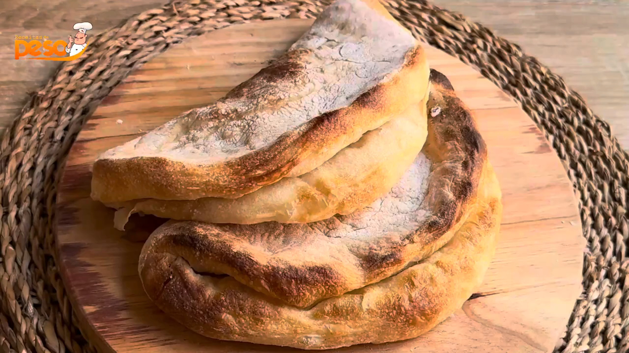 Massa de Pizza de Longa Fermentação para Sanduíche Receita Artesanal